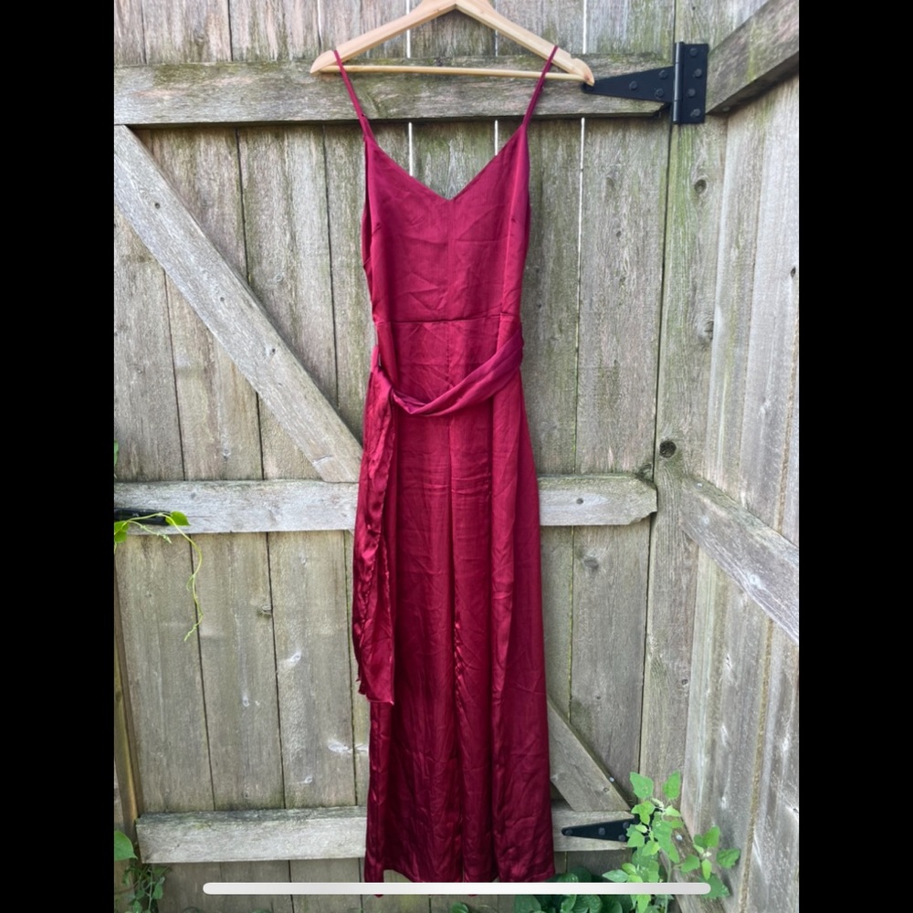 Forever21 Red Jumpsuit